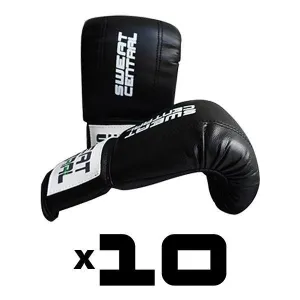 10x BOXING BAG MITTS GLOVES PERSONAL TRAINING PACK
