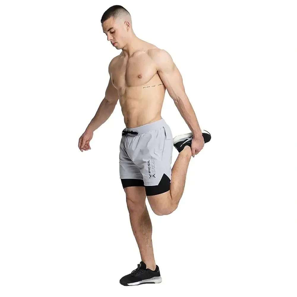 2-in-1 Compression Shorts Man 0.1 (Kurze Kompressionshose)