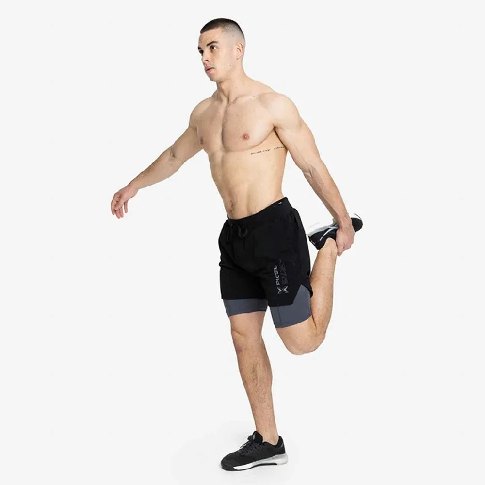 2-in-1 Compression Shorts Man 0.1 (Kurze Kompressionshose)