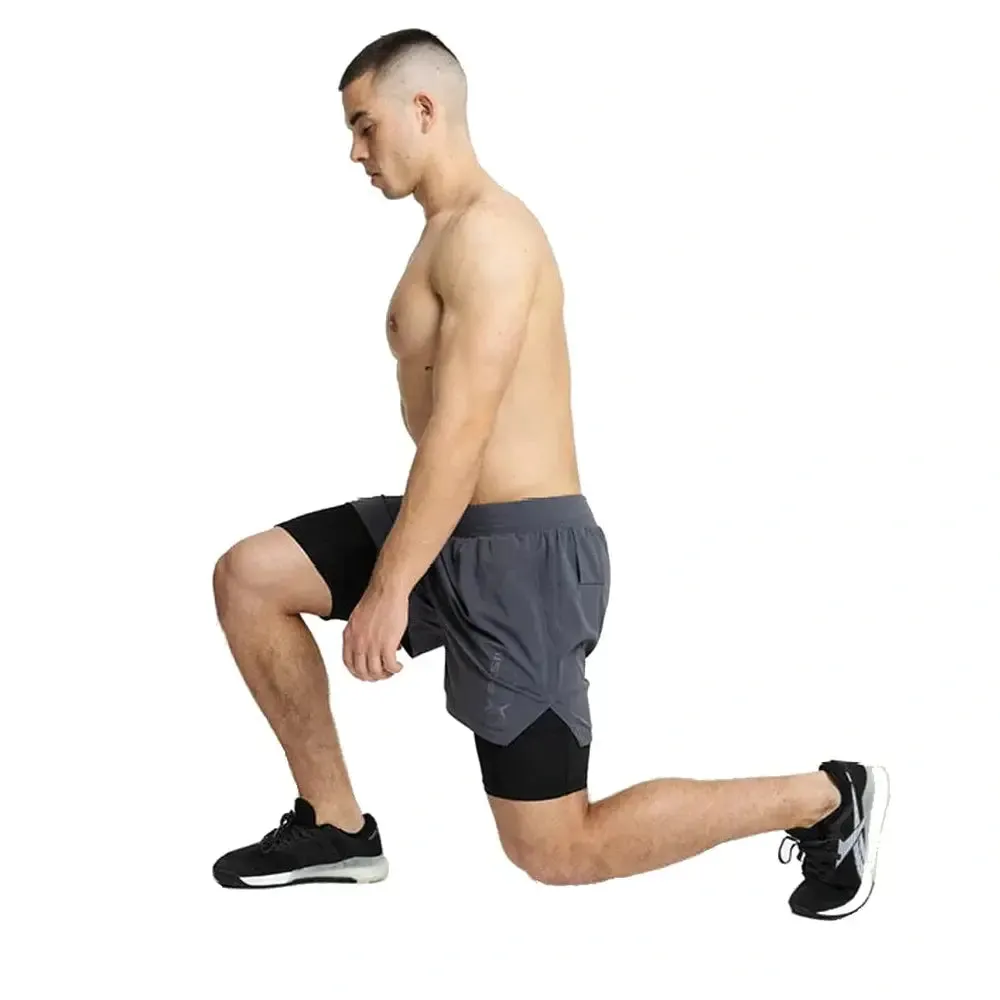 2-in-1 Compression Shorts Man 0.1 (Kurze Kompressionshose)