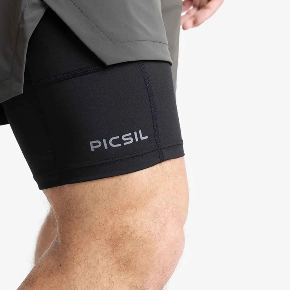 2-in-1 Compression Shorts Man 0.1 (Kurze Kompressionshose)