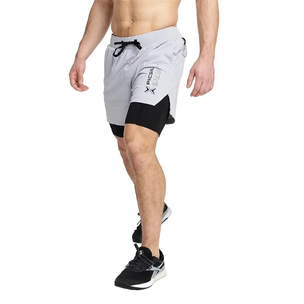 2-in-1 Compression Shorts Man 0.1 (Kurze Kompressionshose)