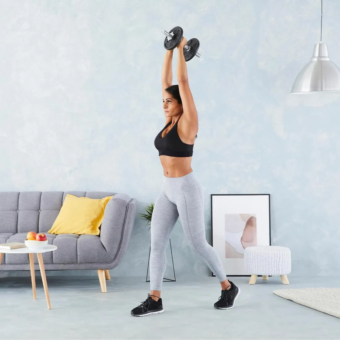 20 kg Weight Training Dumbbell Kit