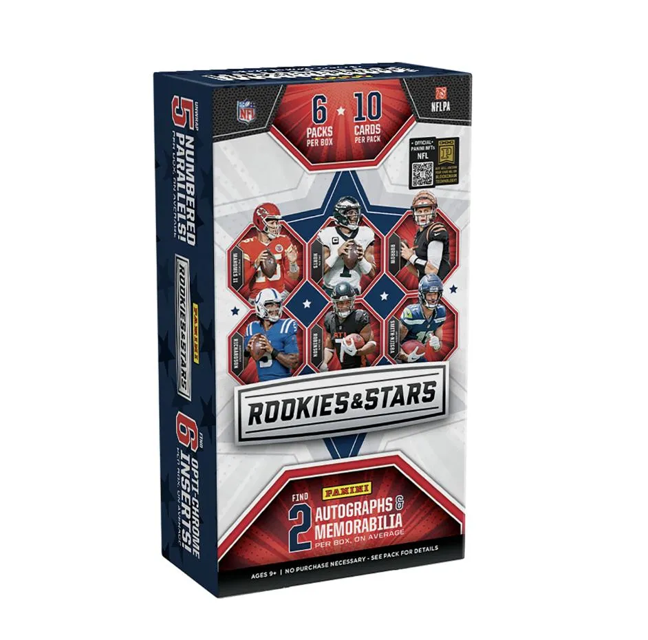 2023 Panini Rookies & Stars Football Hobby Trading Cards
