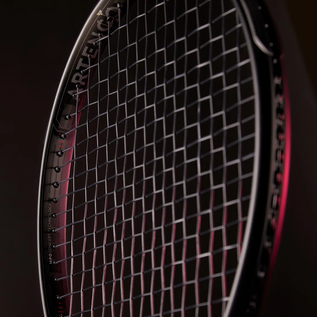 270 g Adult Tennis Racket TR990 Power Lite - Red/Black