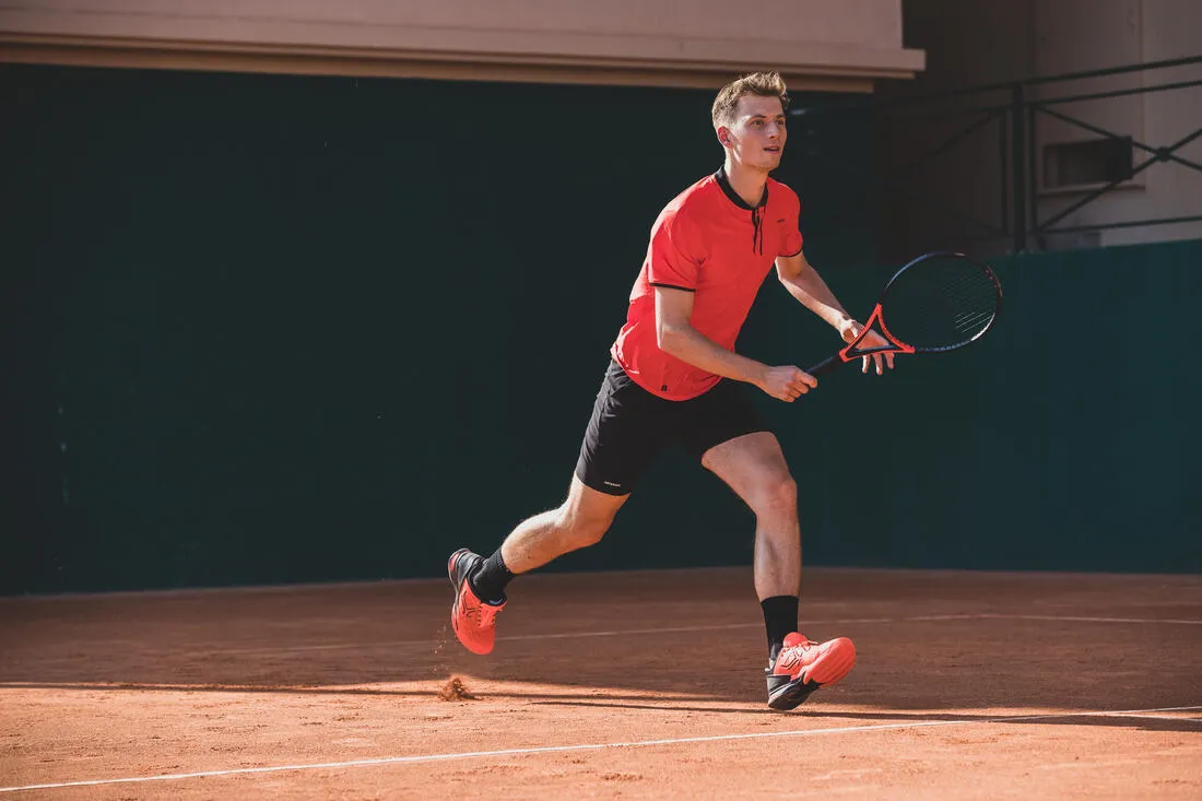 270 g Adult Tennis Racket TR990 Power Lite - Red/Black