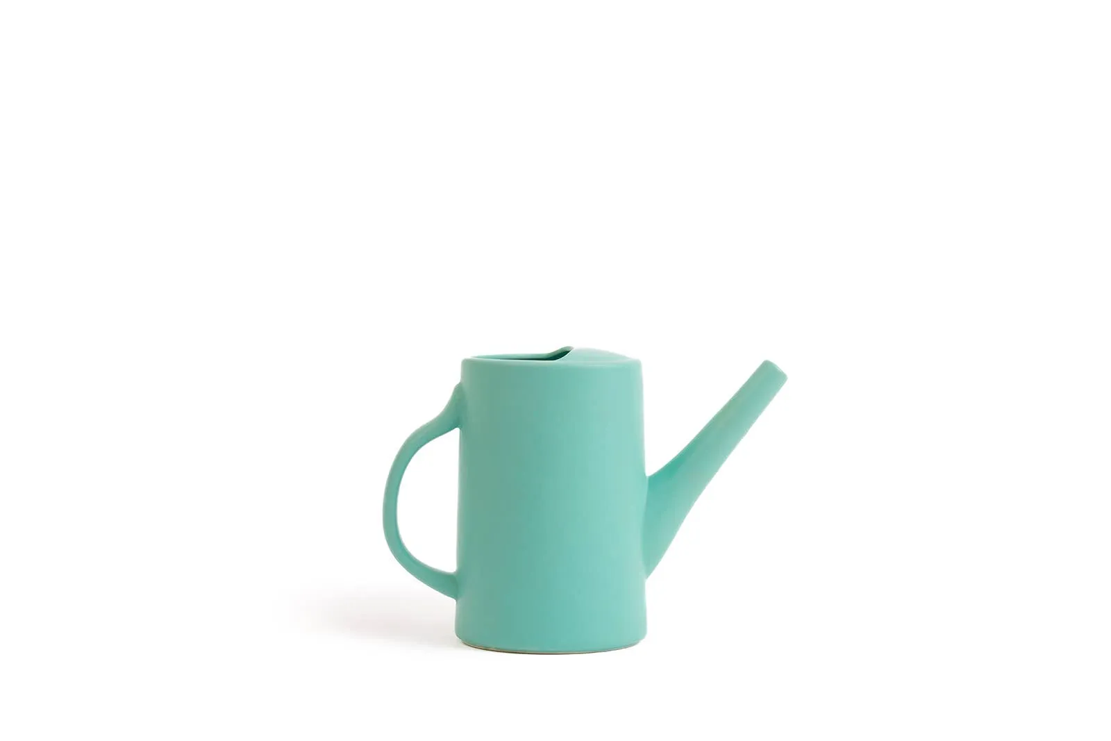 6" Gemstone Watering Can | White Sesame