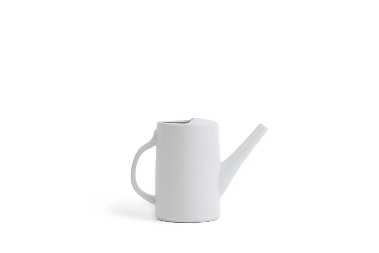 6" Gemstone Watering Can | White Sesame