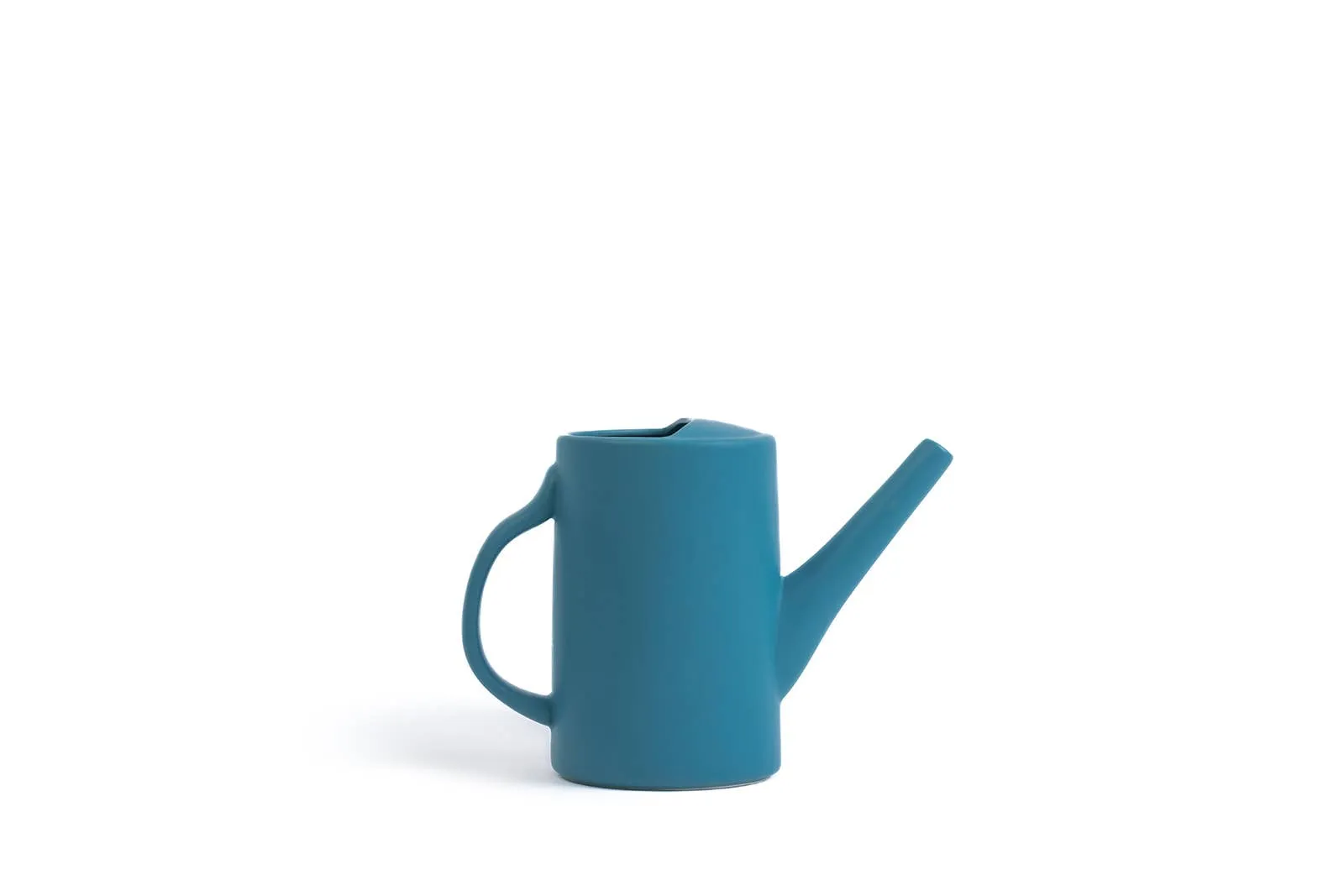 6" Gemstone Watering Can | White Sesame