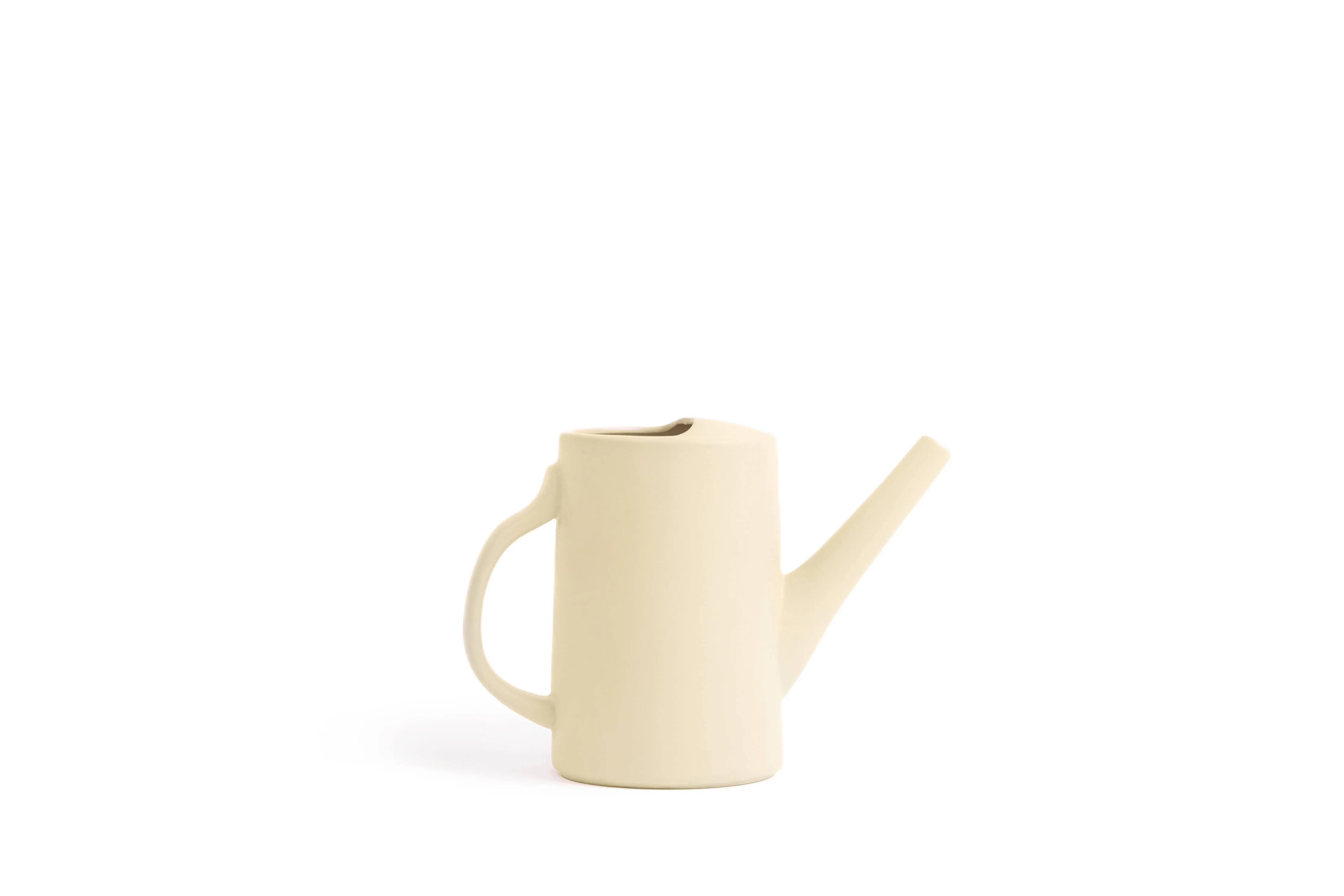 6" Gemstone Watering Can | White Sesame