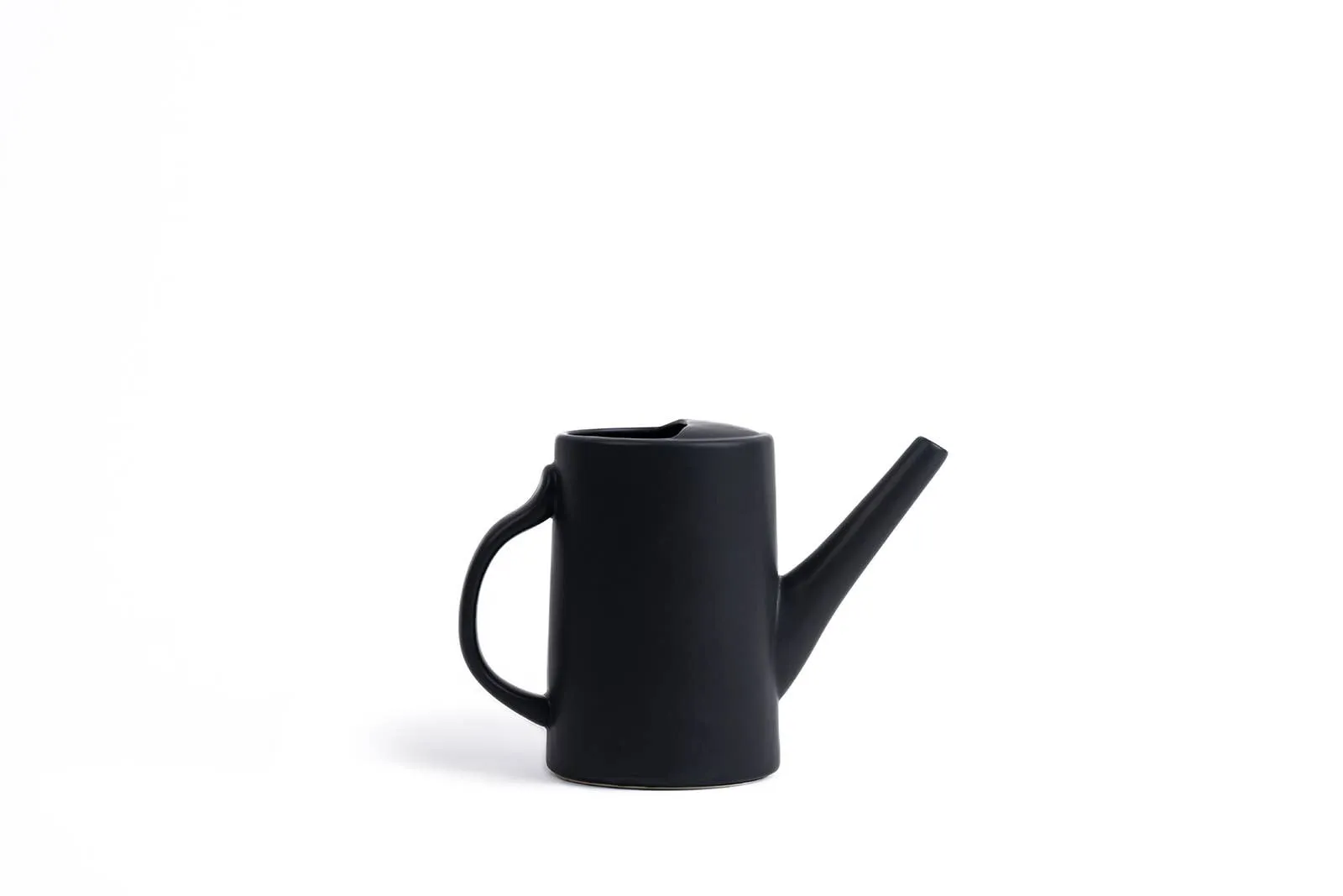 6" Gemstone Watering Can | White Sesame