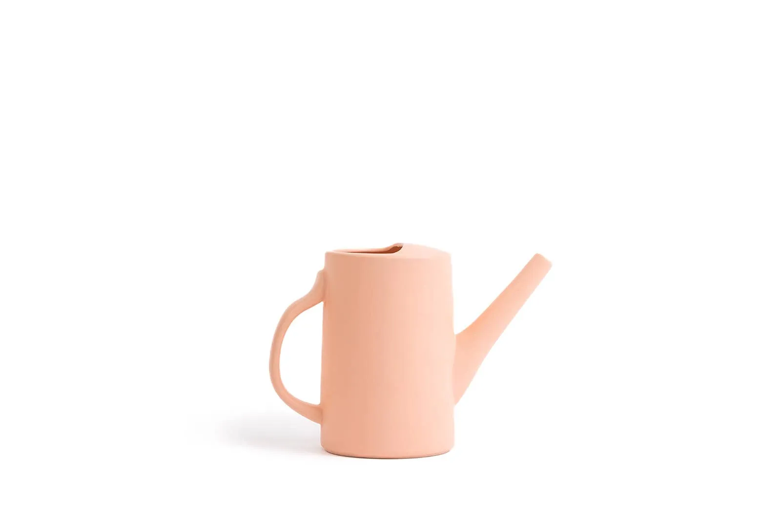 6" Gemstone Watering Can | White Sesame