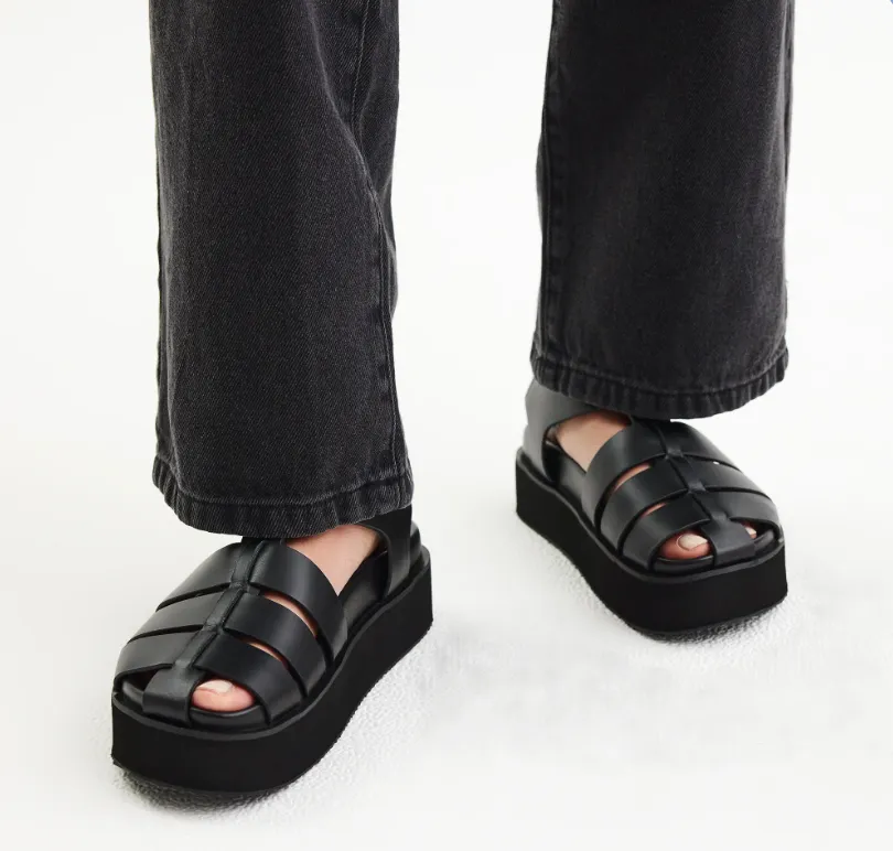Ace Fisherman Sandal All Black LAST PAIR - SIZE 41
