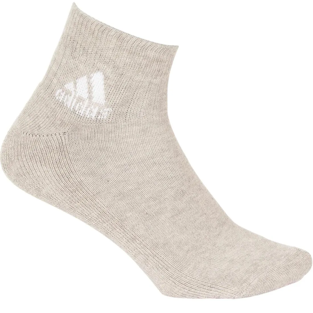 AdiAnkle Mid Tennis Socks Tri-Pack - White/Black