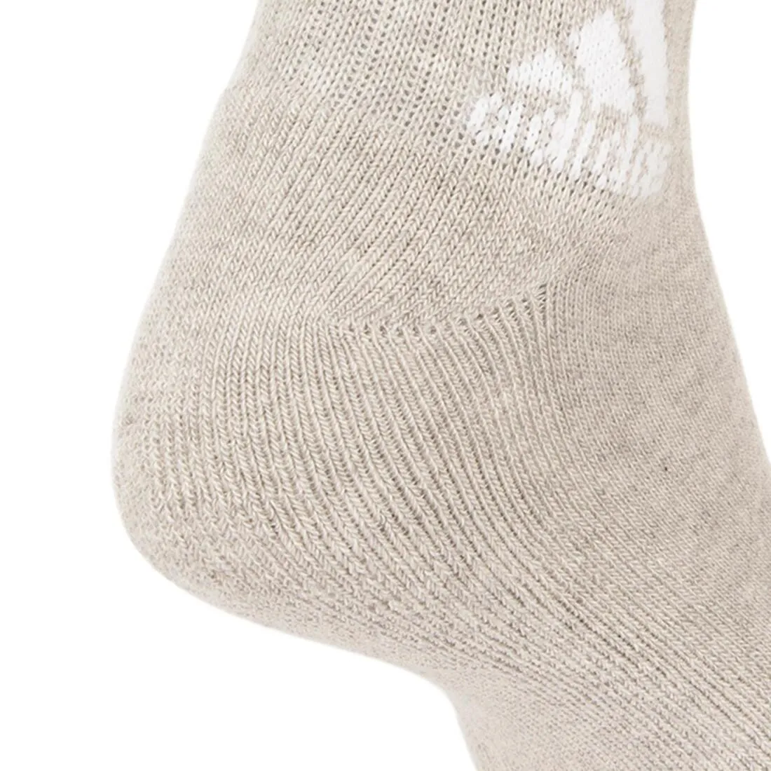 AdiAnkle Mid Tennis Socks Tri-Pack - White/Black