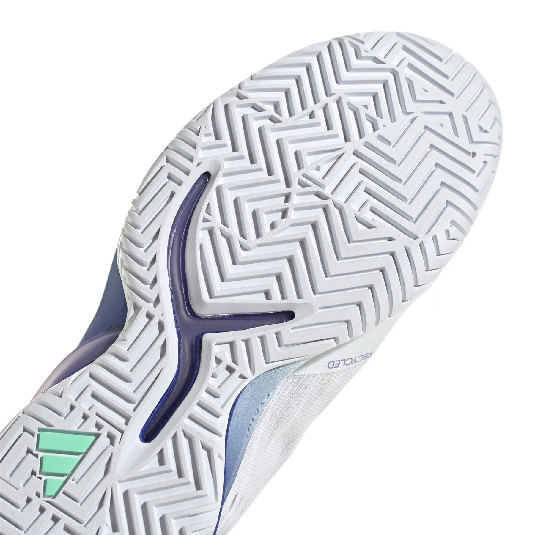 adidas Adizero Cybersonic Womens Tennis Shoes - Cloud White / Blue Fusion / Pulse Mint