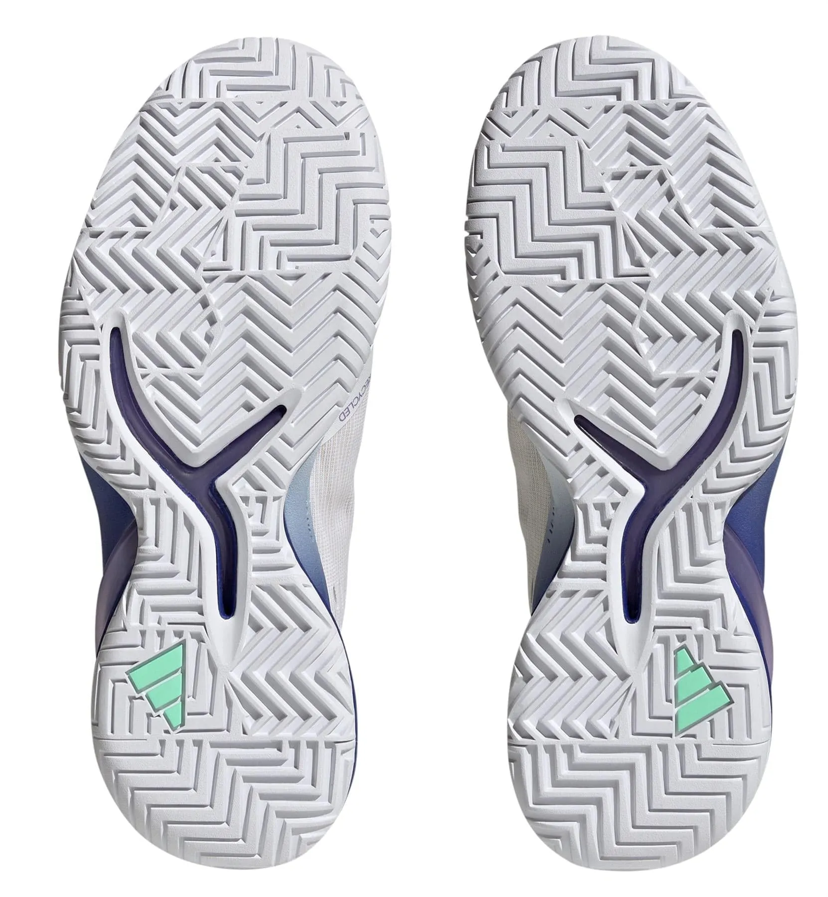 adidas Adizero Cybersonic Womens Tennis Shoes - Cloud White / Blue Fusion / Pulse Mint