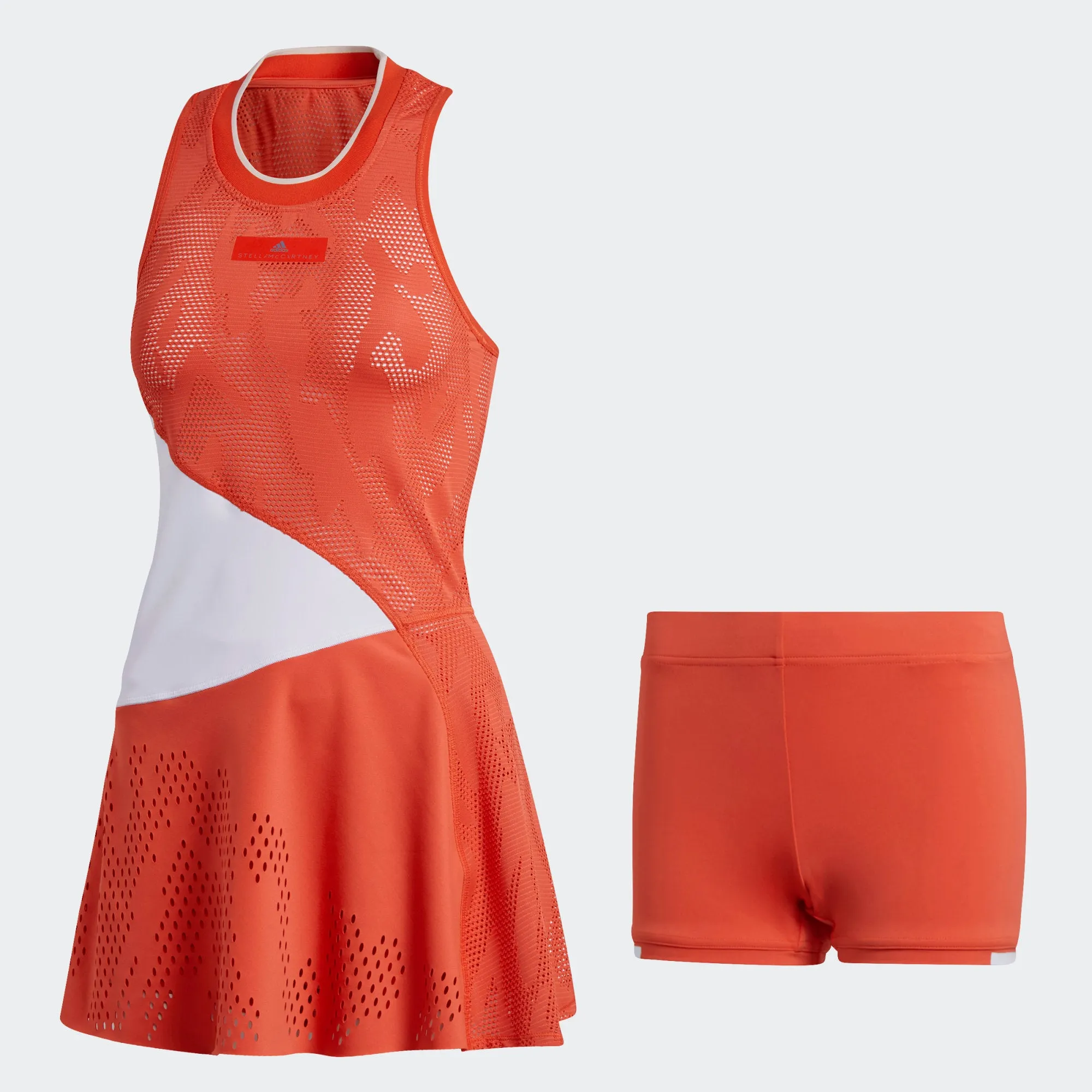 Adidas By Stella Mccartney Tennis Court Dress (White or Active Red)