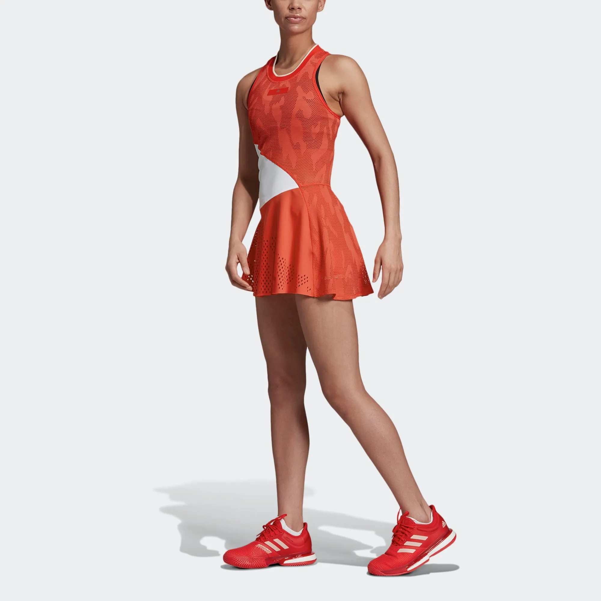 Adidas By Stella Mccartney Tennis Court Dress (White or Active Red)