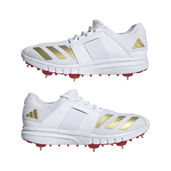 ADIDAS HOWZAT 20 GOLD MET SPIKE CRICKET SHOES - SENIOR