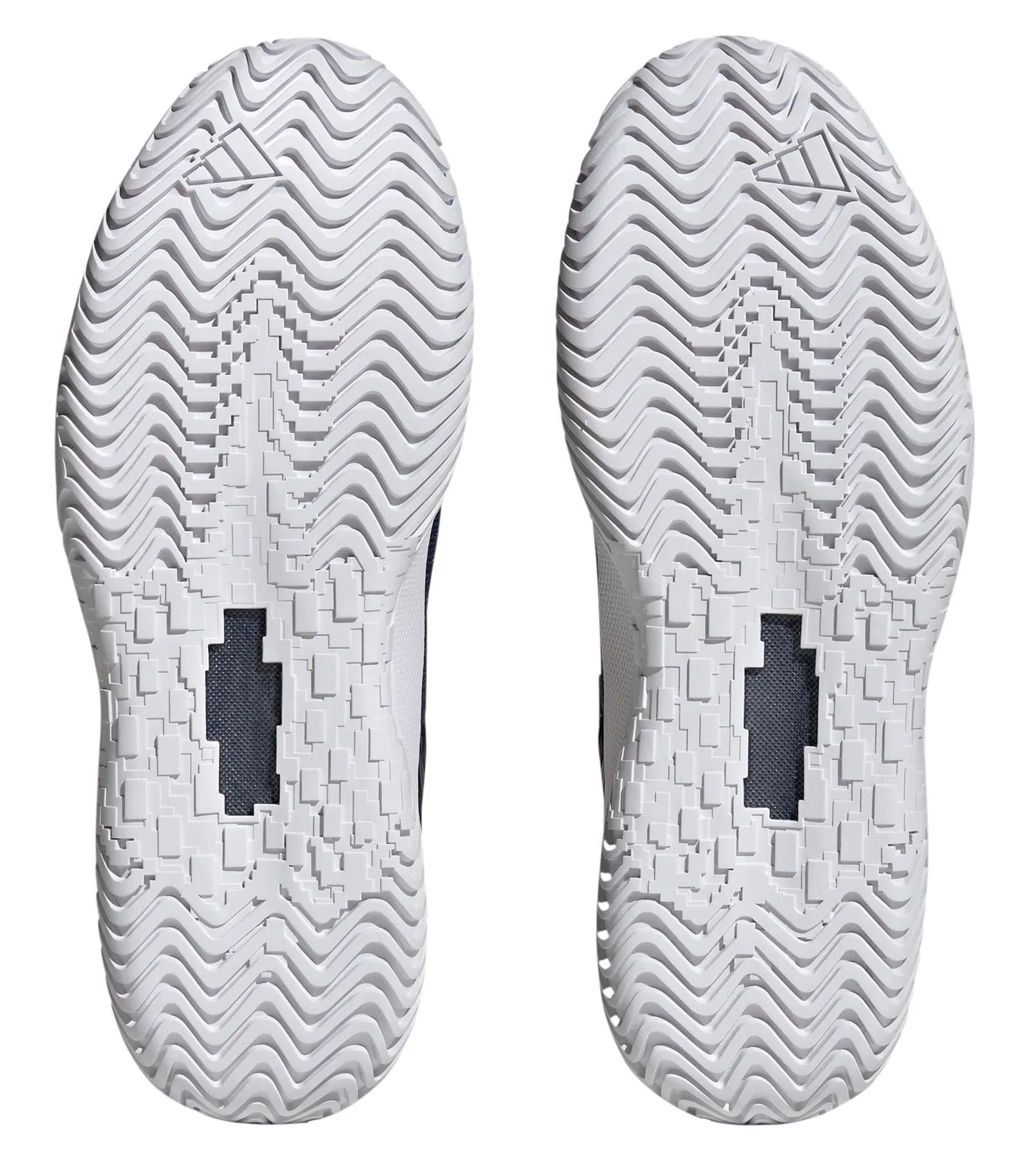 adidas SoleMatch Control Mens Tennis Shoes - Team Navy Blue 2 / Matte Silver / Cloud White