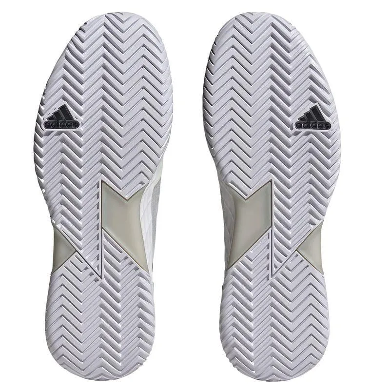 adidas Ubersonic 4.1 Mens Tennis Shoes - White / Silver