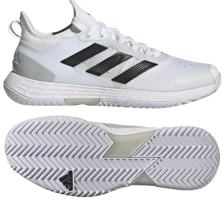 adidas Ubersonic 4.1 Mens Tennis Shoes - White / Silver