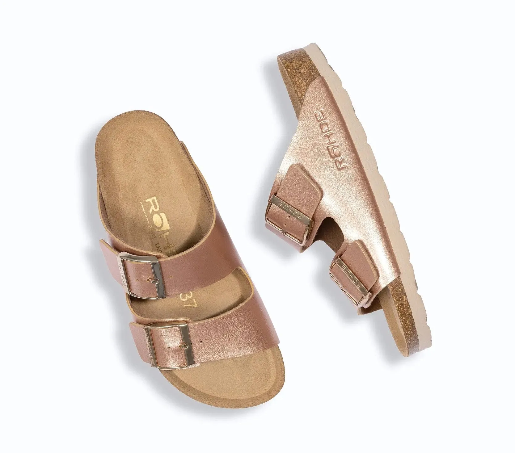 'Alba' women's sandal - Bronze