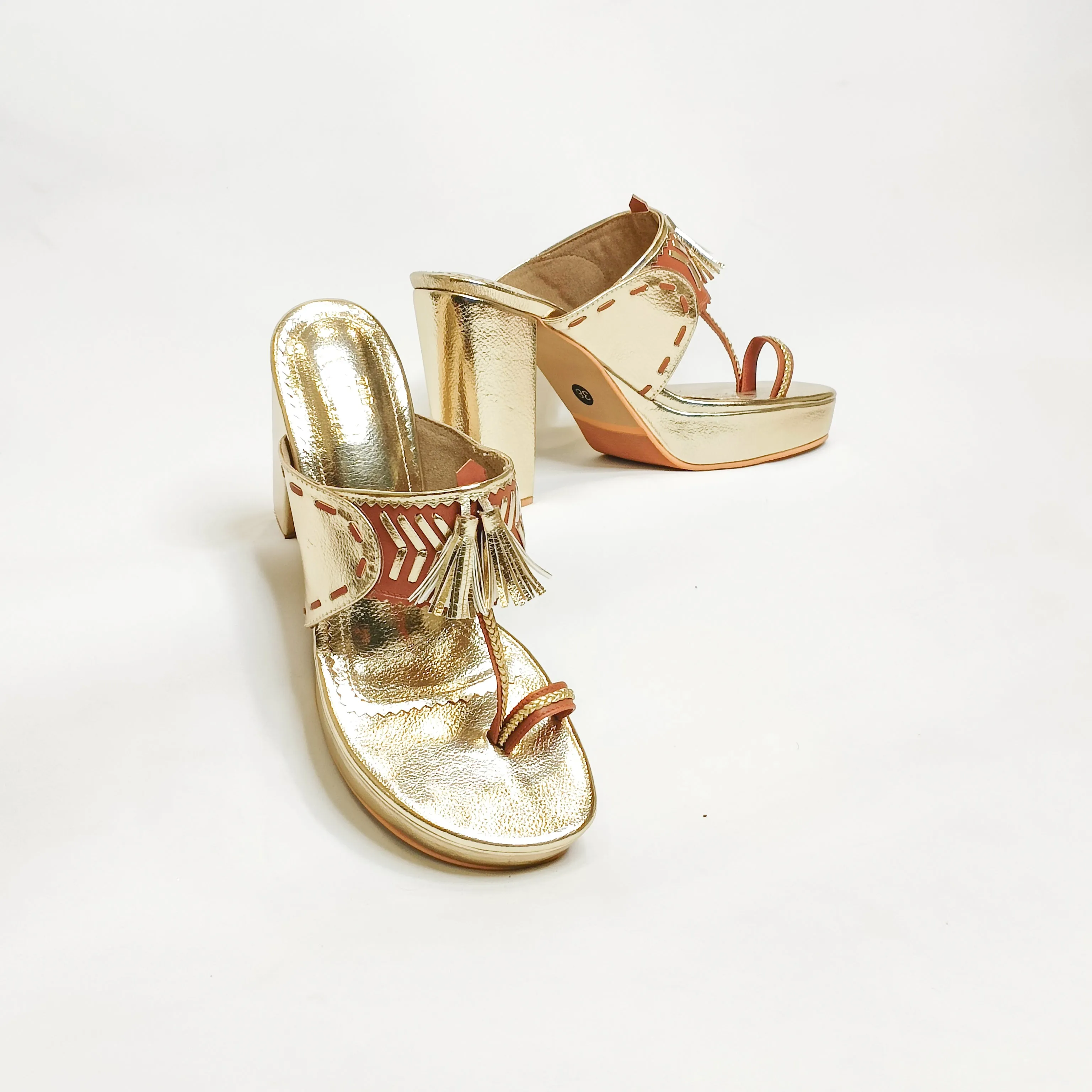 Amirah Kohla Block Heels
