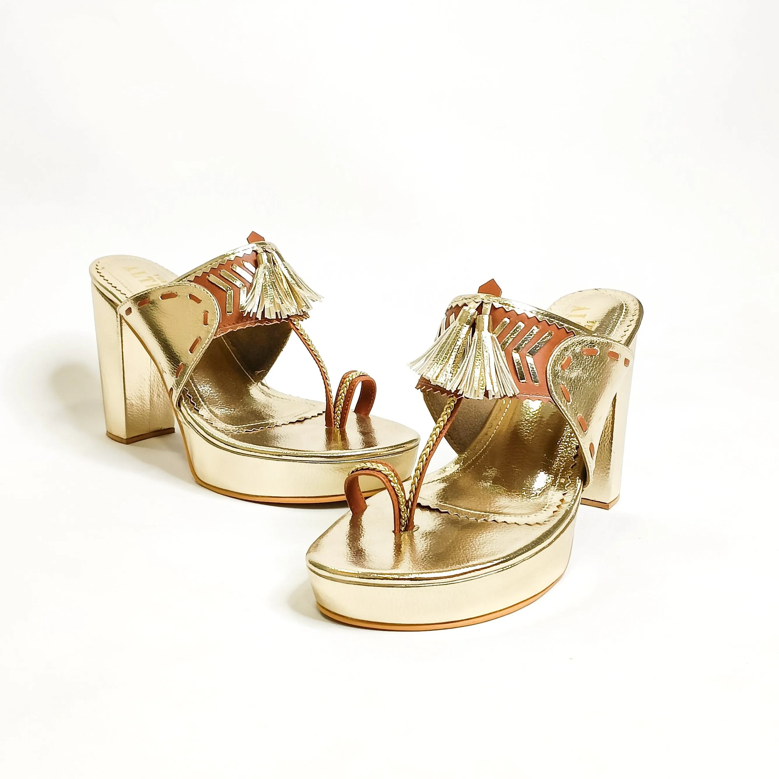 Amirah Kohla Block Heels