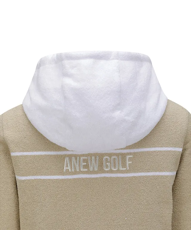 ANEW Golf: Women Hoodie Sweater - Beige