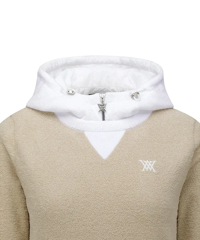 ANEW Golf: Women Hoodie Sweater - Beige