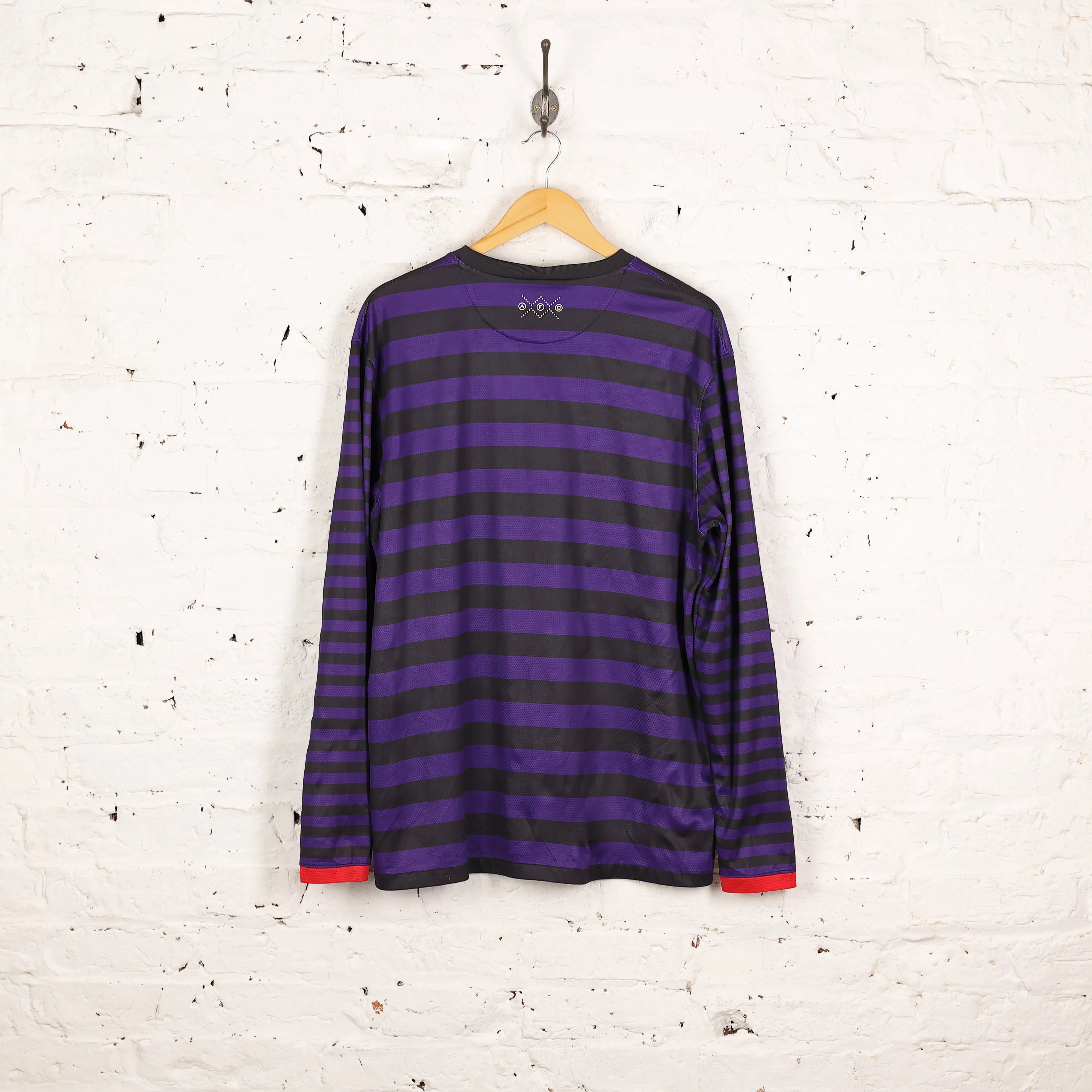Arsenal 2012 Long Sleeve Nike Football Shirt - Purple - XL