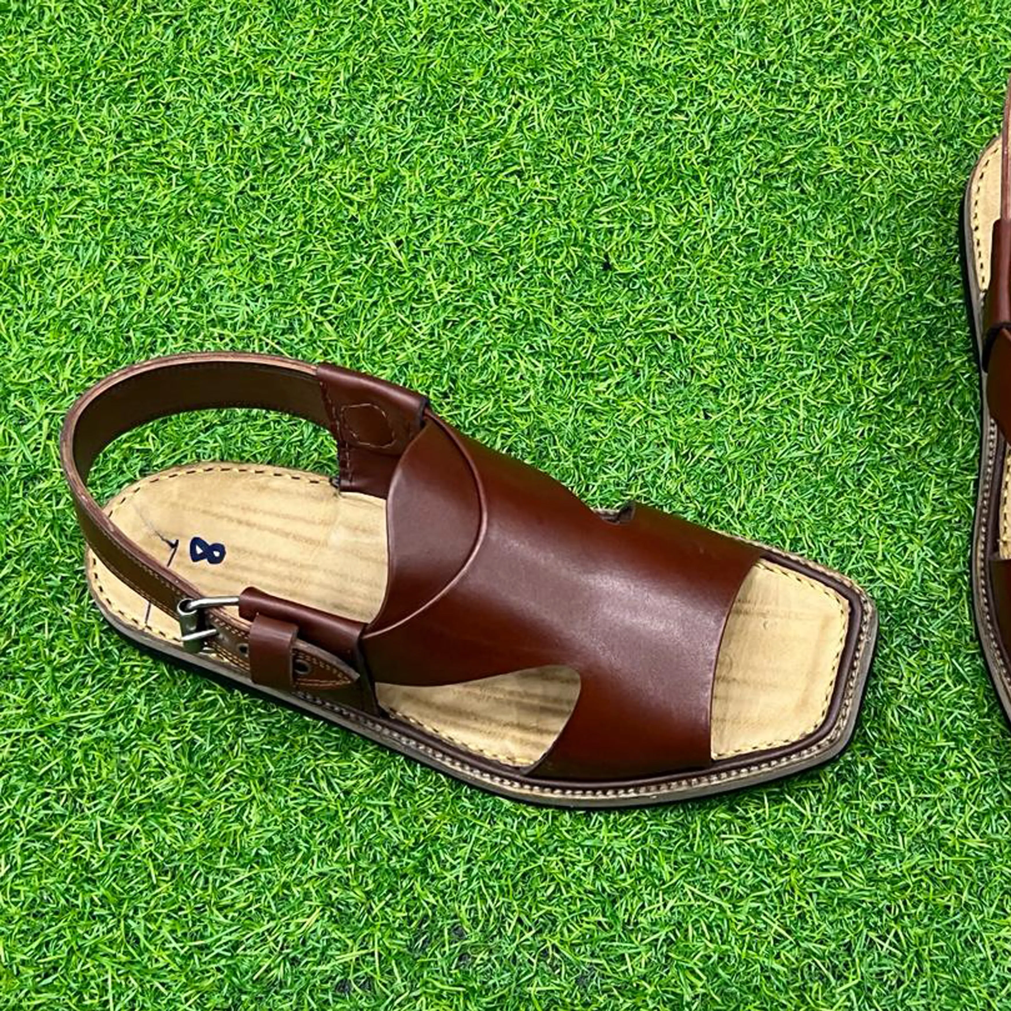 Authentic Men's Peshawari Sandals | Handcrafted Comfort Nk-021