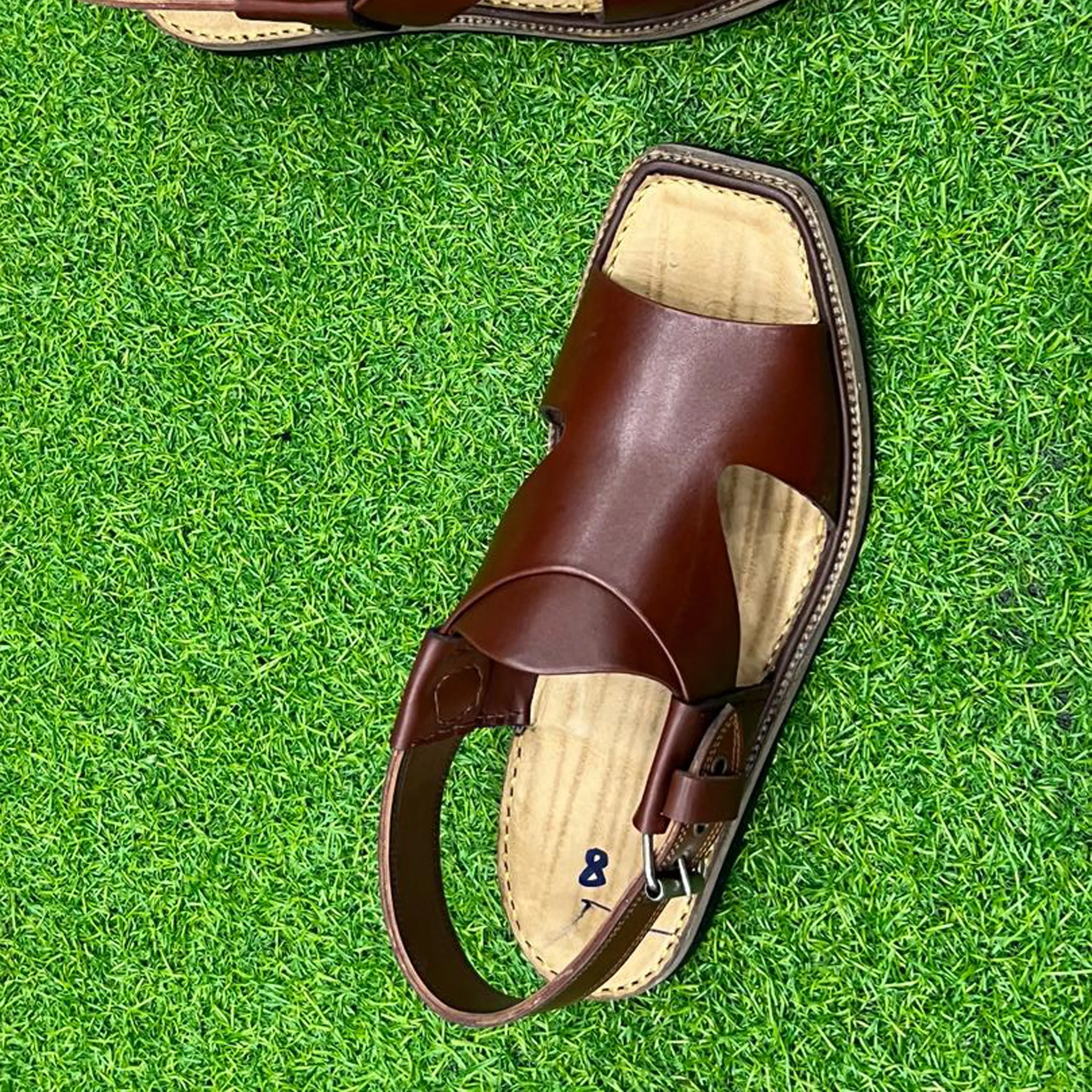 Authentic Men's Peshawari Sandals | Handcrafted Comfort Nk-021