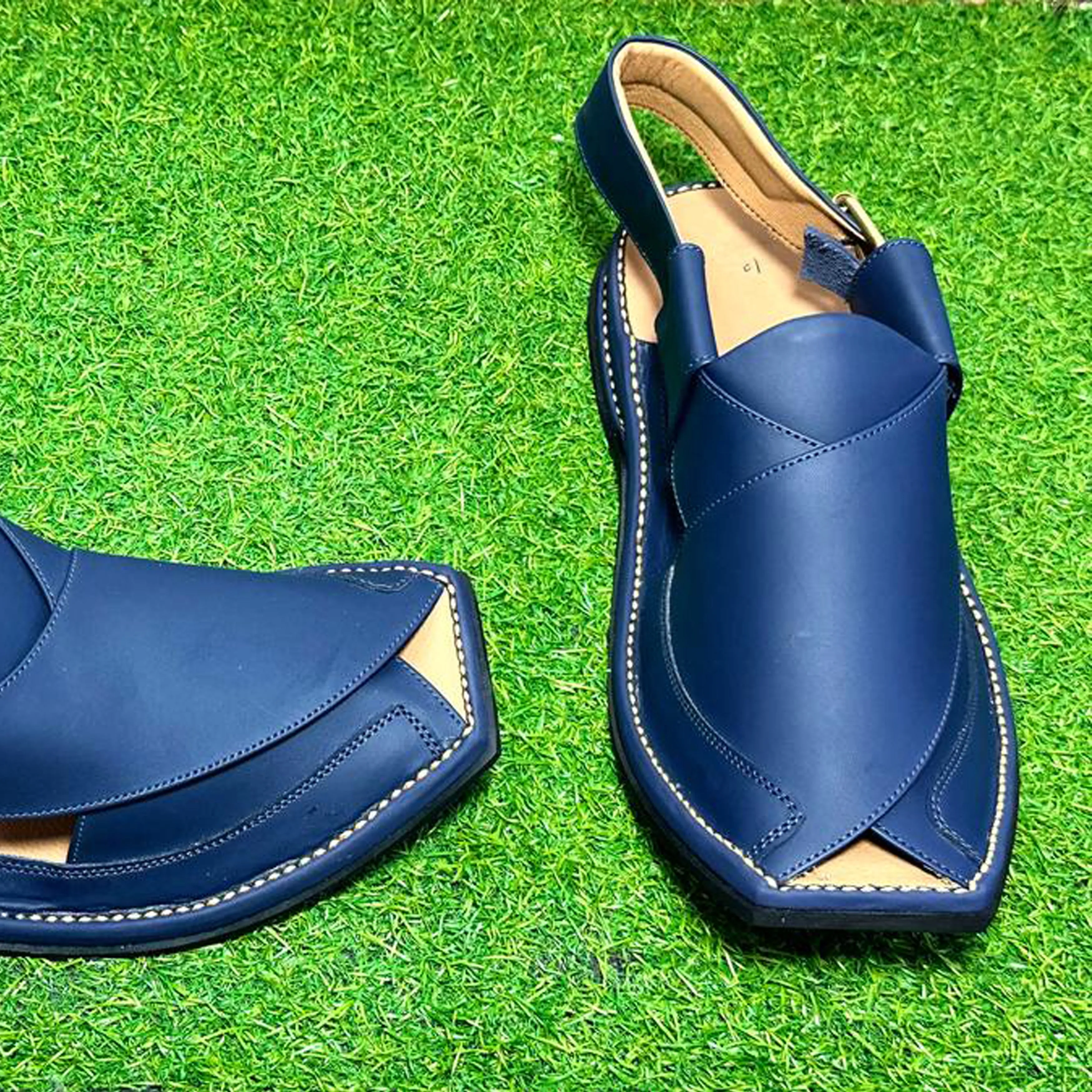 Authentic Men's Peshawari Sandals | Handcrafted Comfort Nk-025