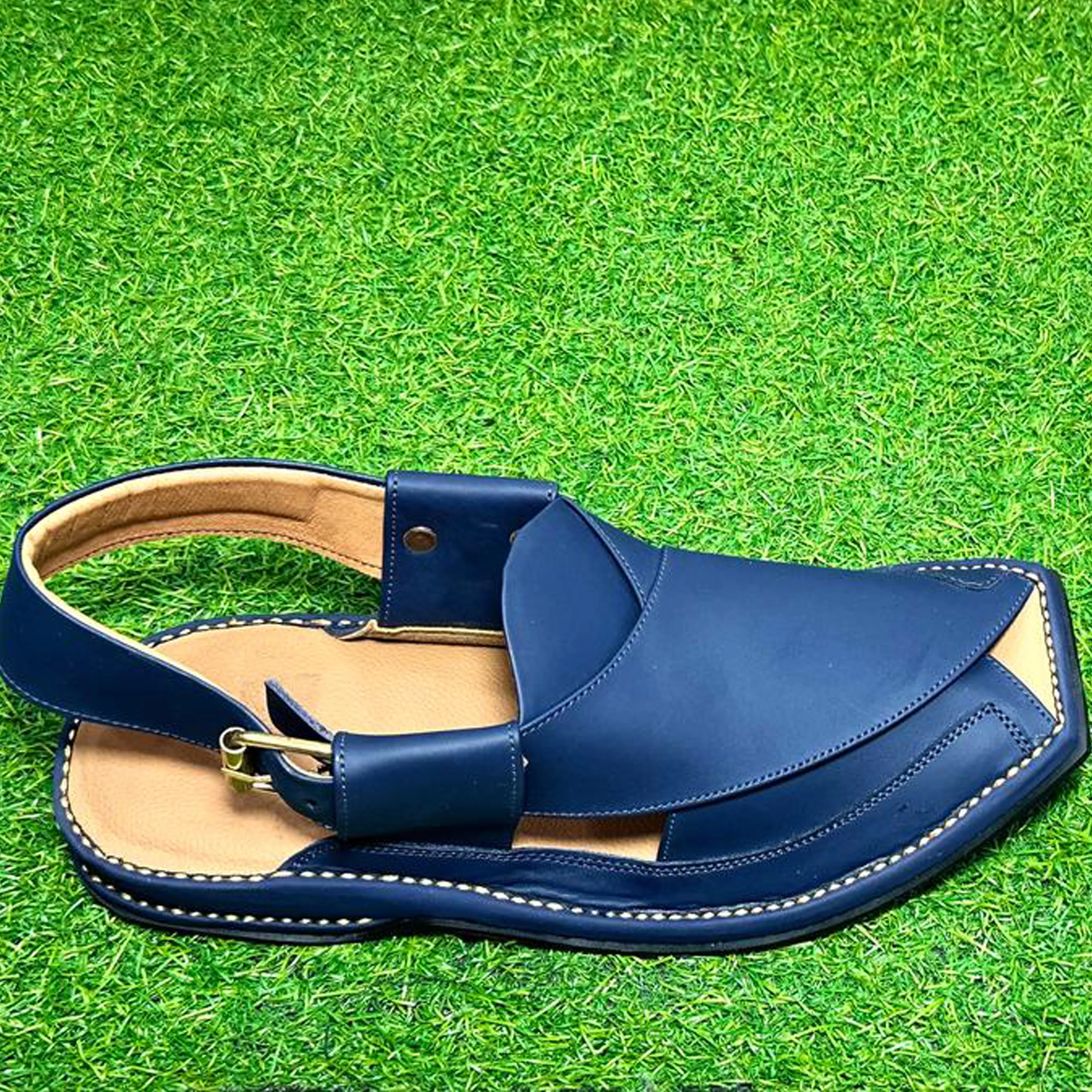 Authentic Men's Peshawari Sandals | Handcrafted Comfort Nk-025