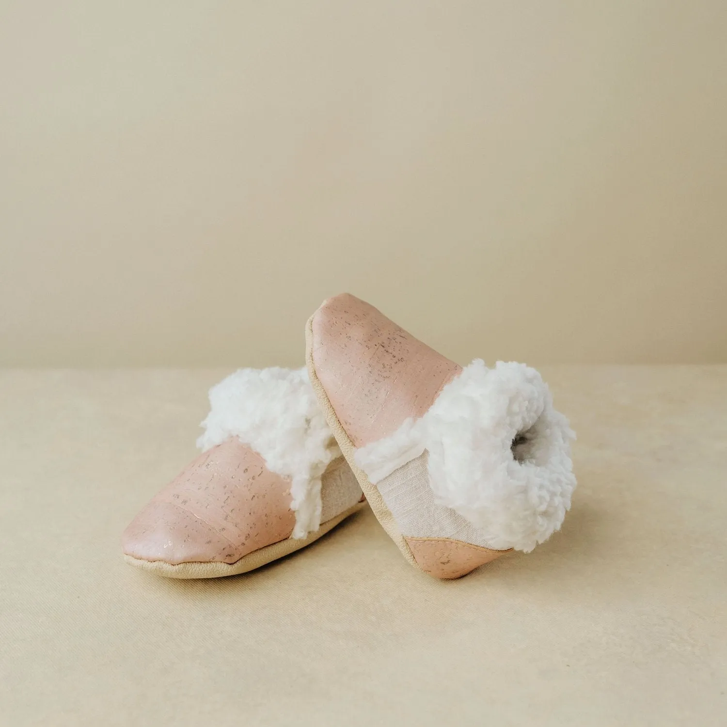 Baby Cork Bootie - Rose Gold
