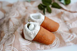 Baby Cork Slippers - Brown