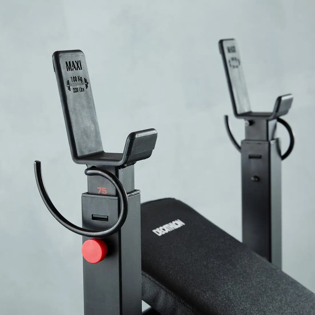Banc de musculation avec chandelles pliables, inclinable - bench press fold