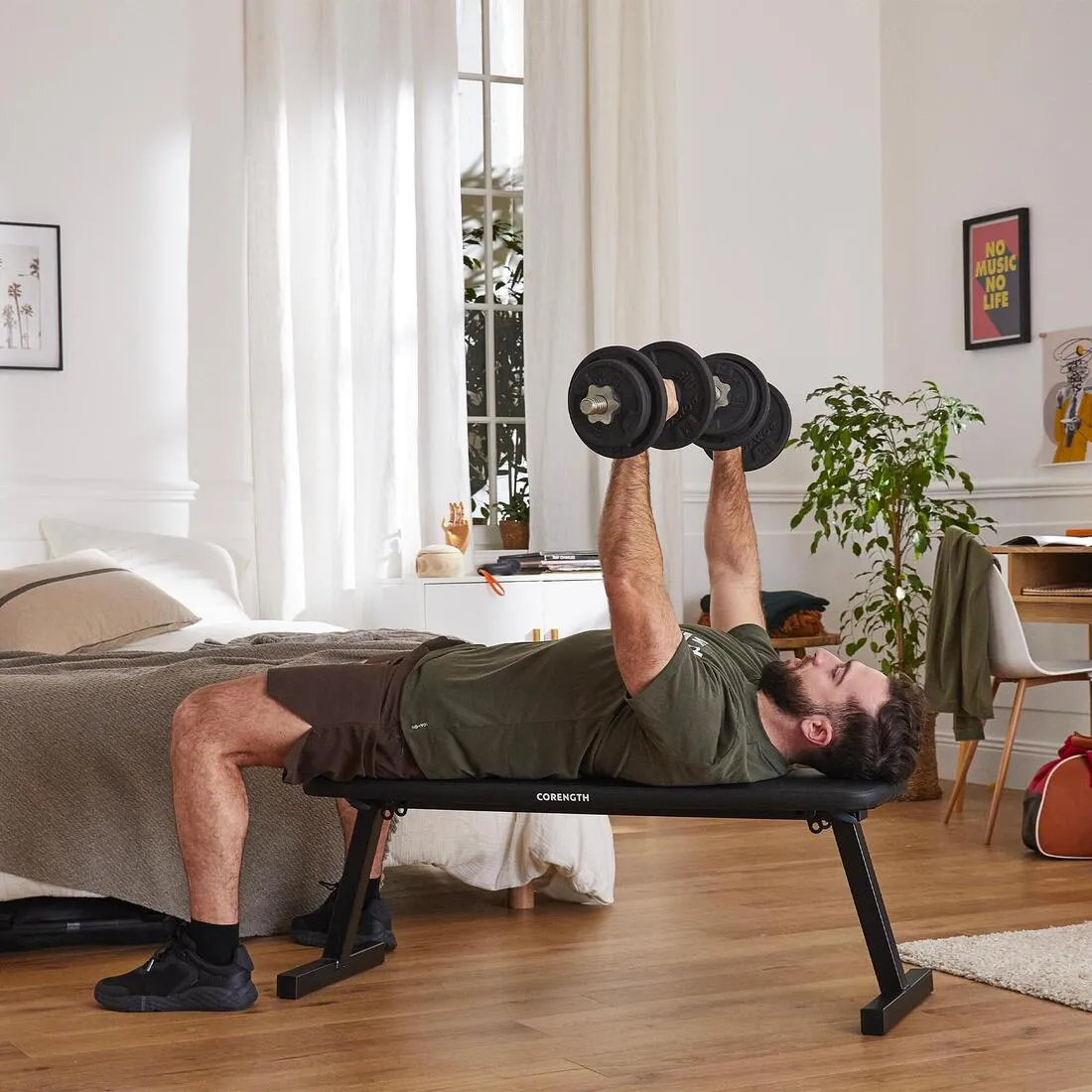 Banc de musculation pliable - bench 100