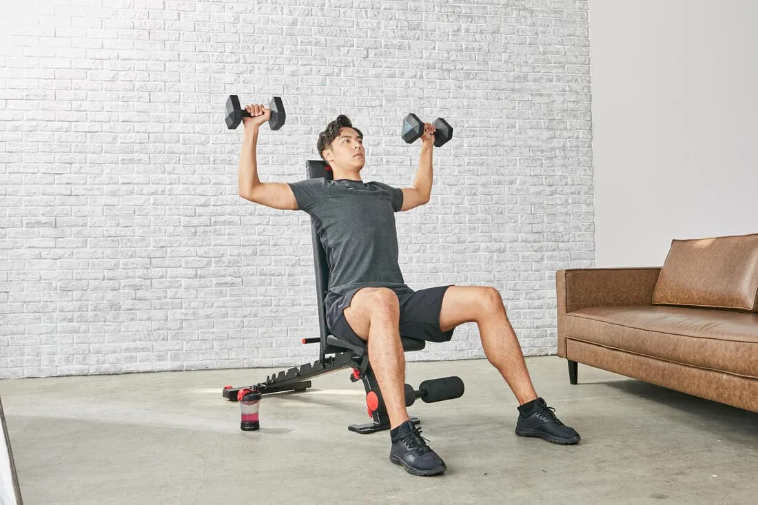 Banc de musculation renforcé inclinable / déclinable