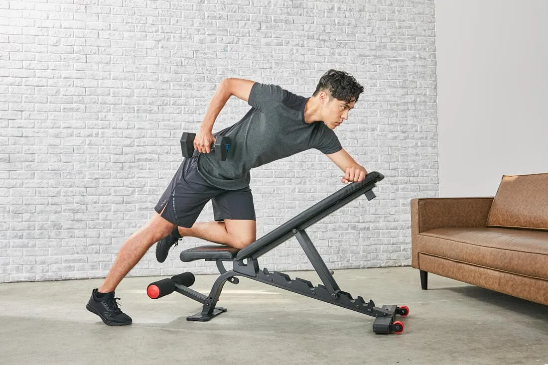 Banc de musculation renforcé inclinable / déclinable