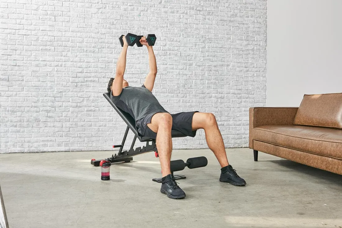 Banc de musculation renforcé inclinable / déclinable