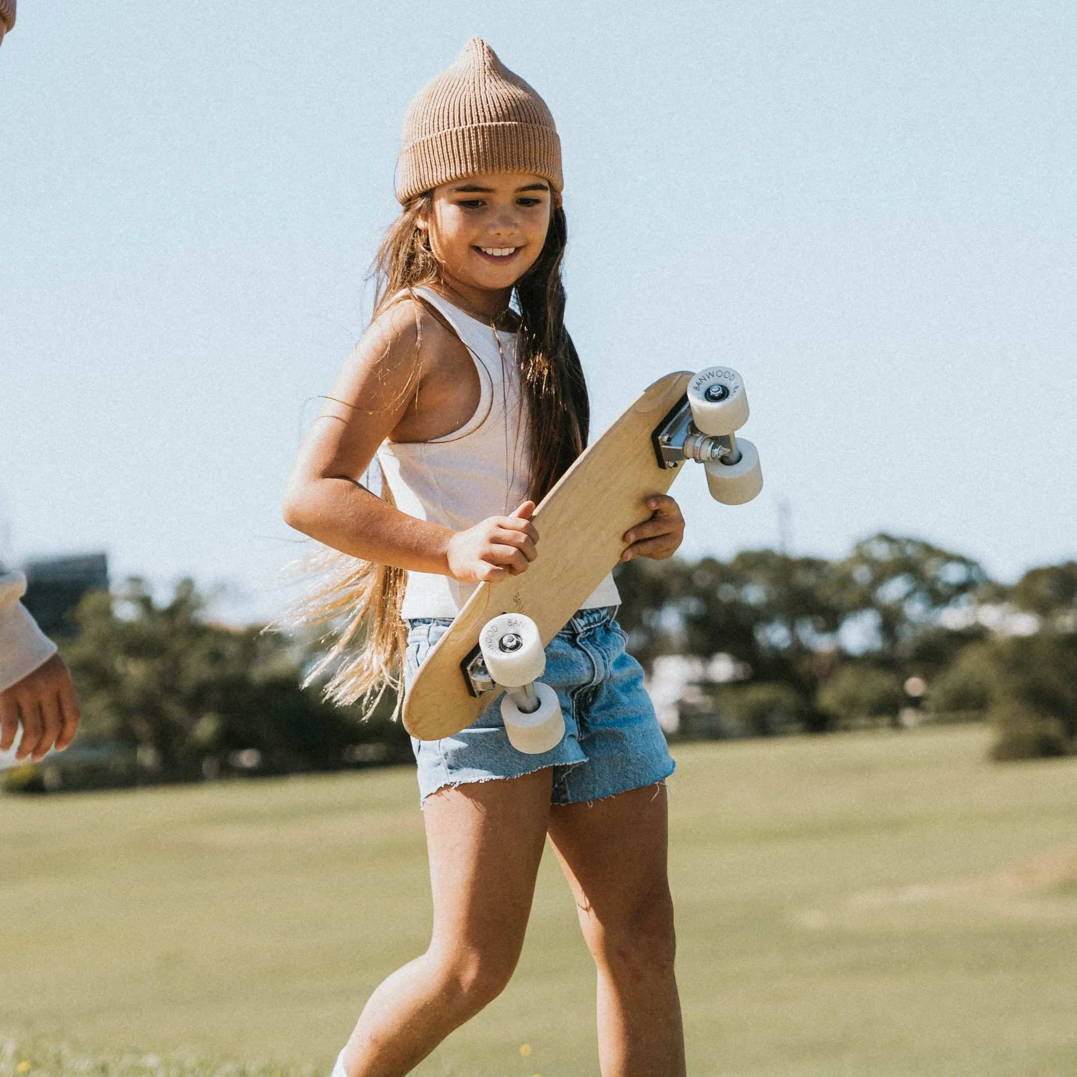 Banwood Kids Skateboard (Nature)
