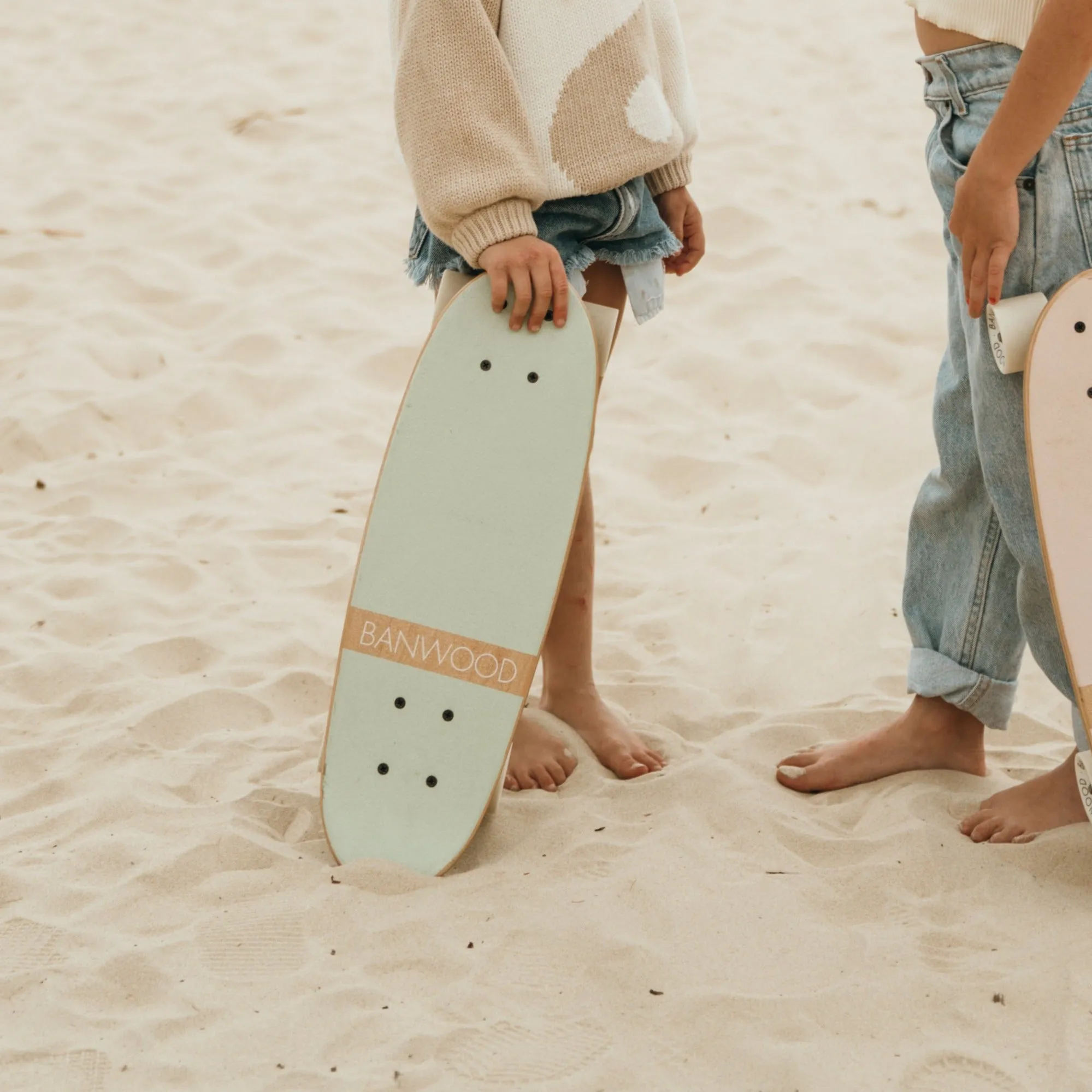 Banwood Kids Skateboard (Pale Mint)