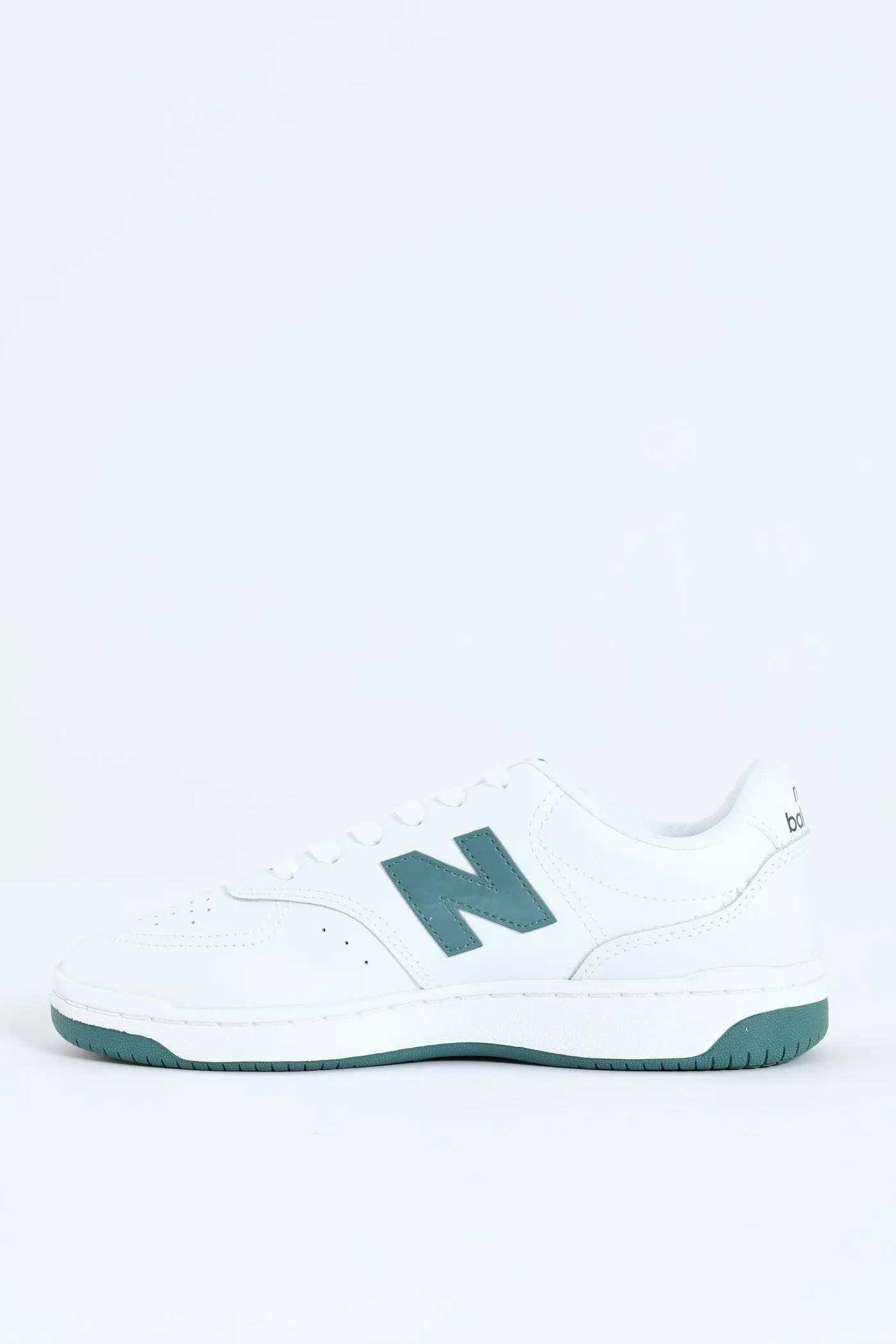 Bb80 V1 Classic Basic Lace Up Sneaker - White/Green
