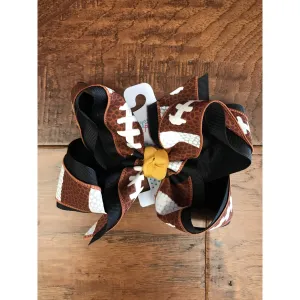 Beyond Creations Bow DBKEE w/Knot Football on French Clip