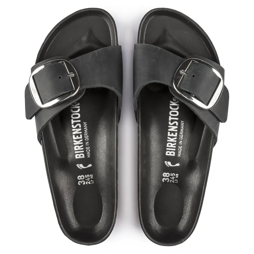 Birkenstock - Madrid Big Buckle Black 1006523