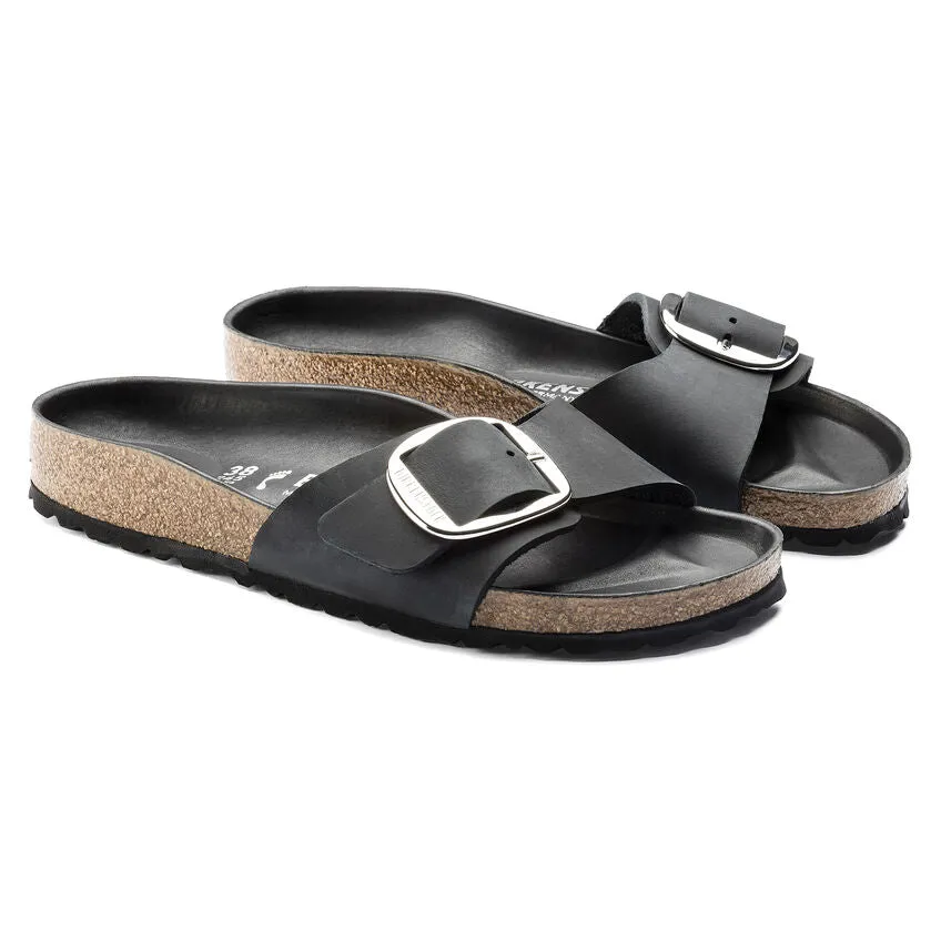 Birkenstock - Madrid Big Buckle Black 1006523